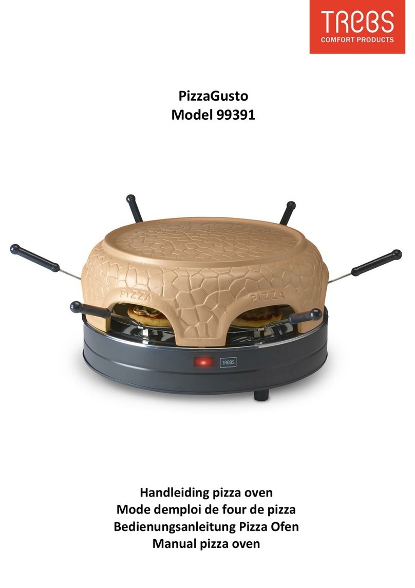 Trebs PizzaGusto 99391 manual