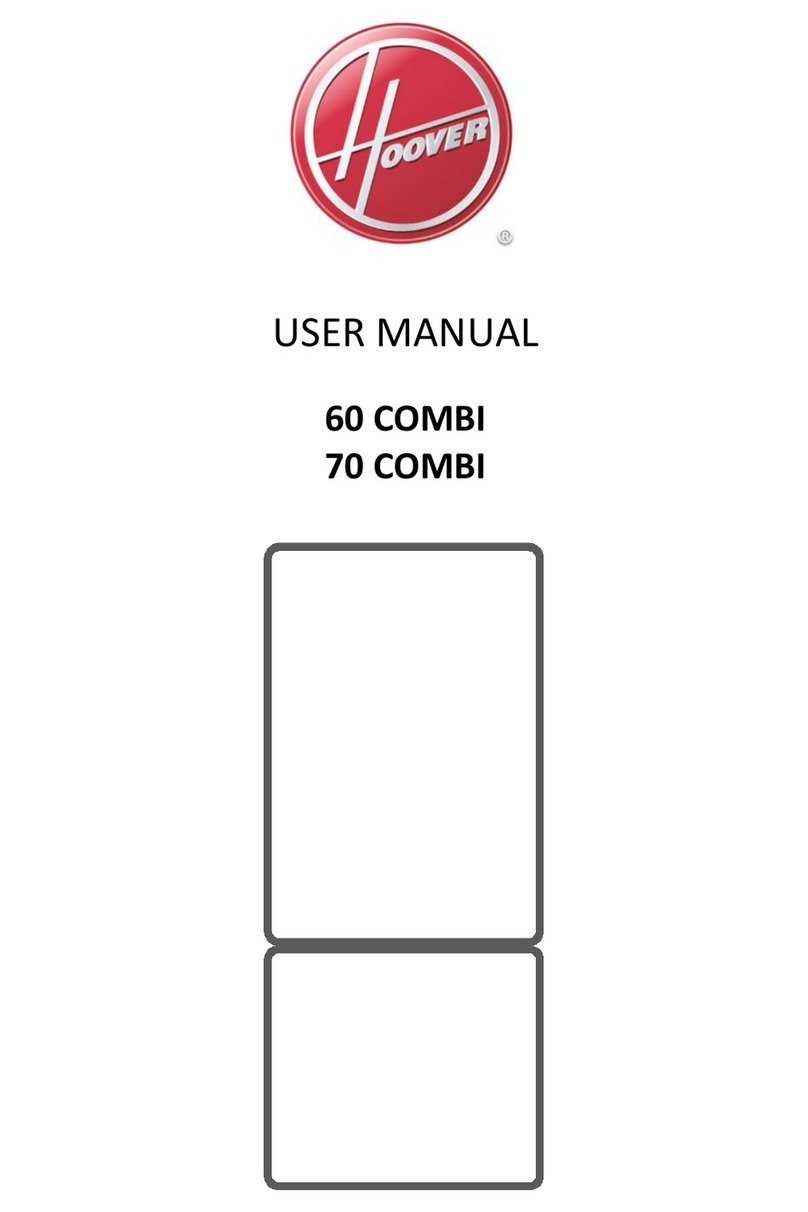 Hoover 70 COMBI user manual