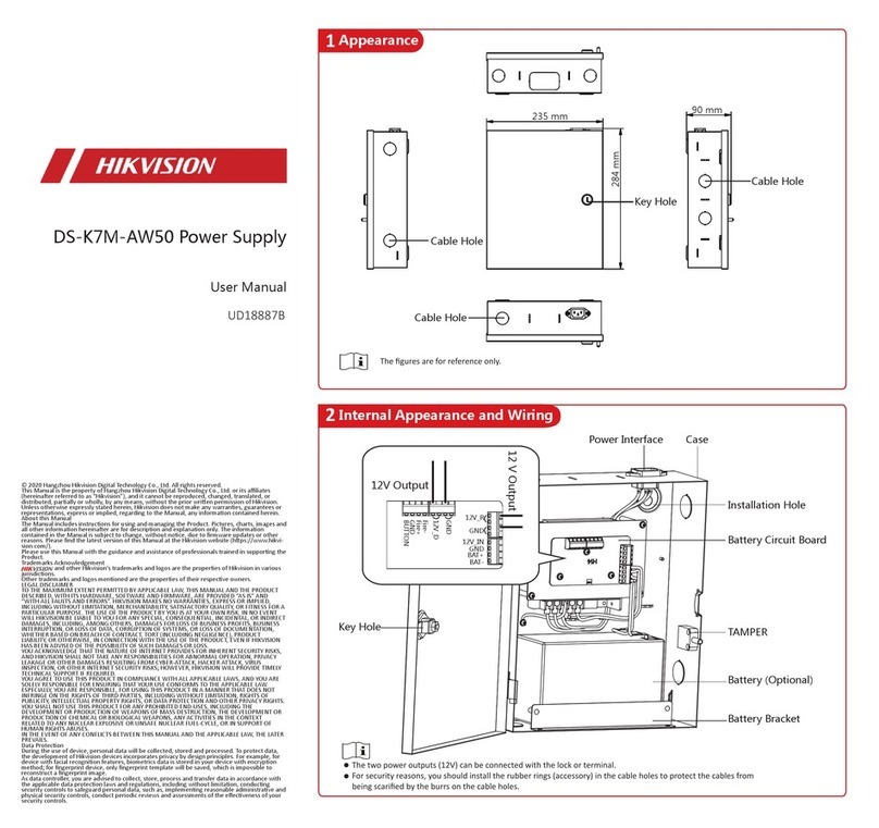 HIK VISION DS-K7M-AW50 user manual