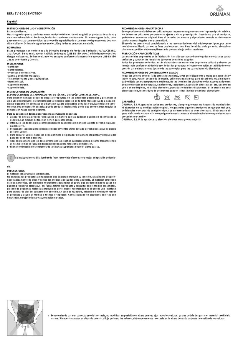 Orliman EVOTEC EV-300 manual