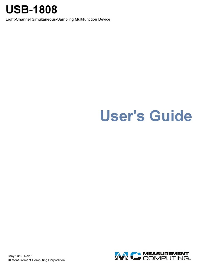 Measurement Computing USB-1808 user guide