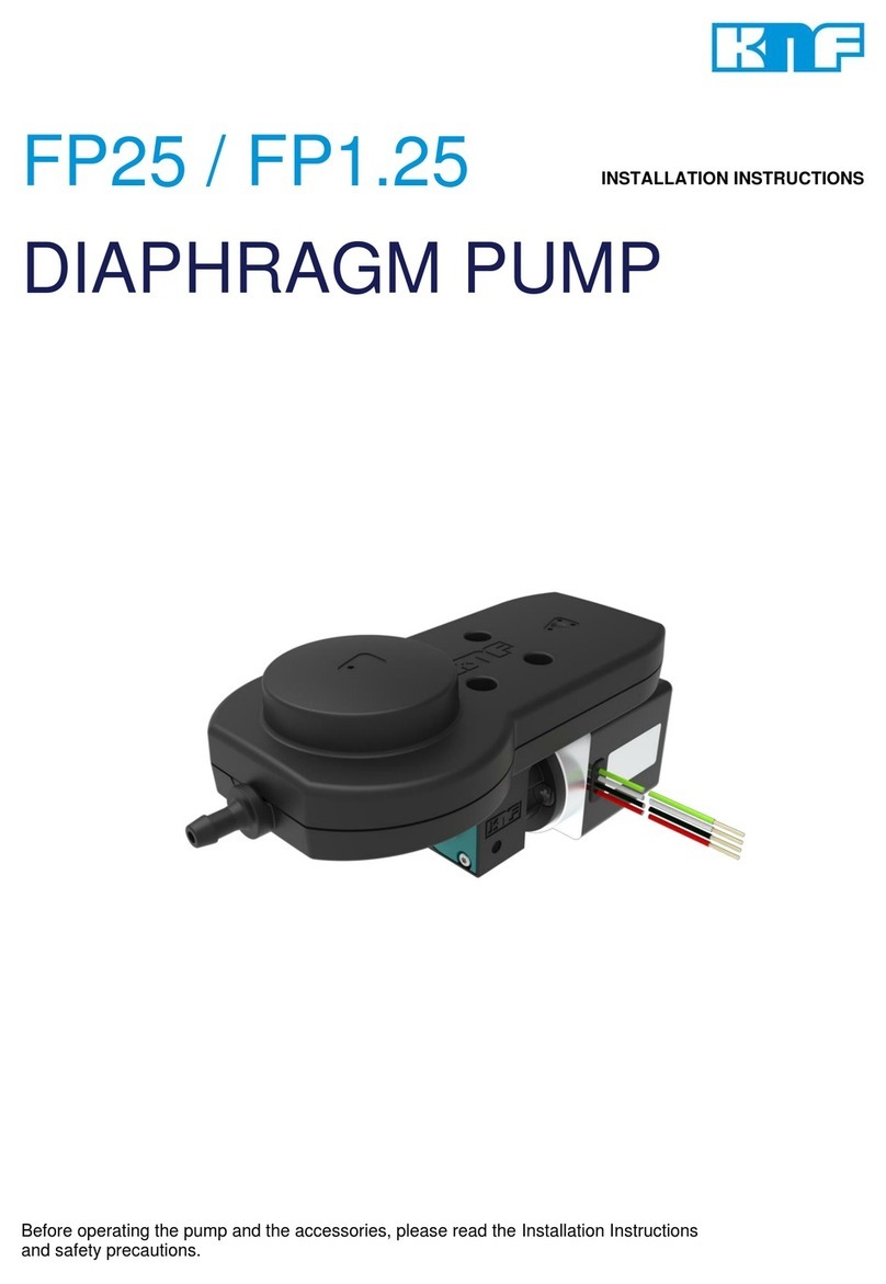 KNF FP25 installation instructions