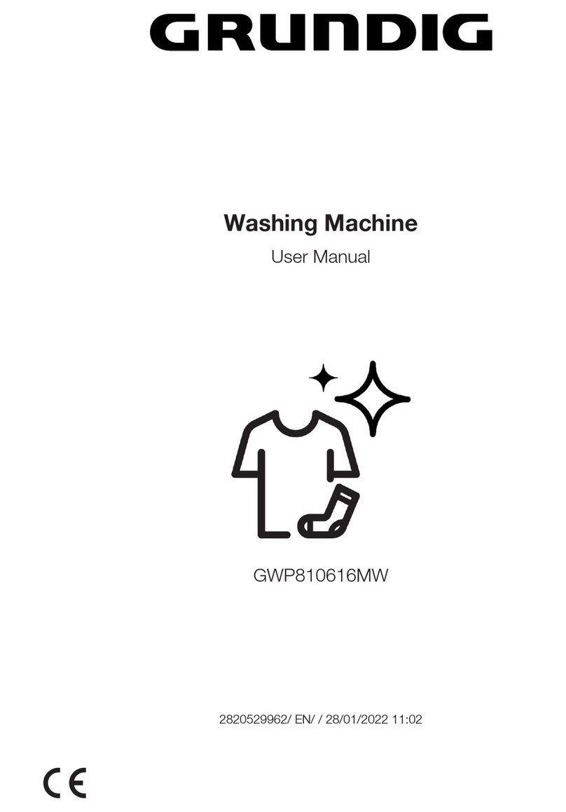 Grundig GWP810616MW User manual