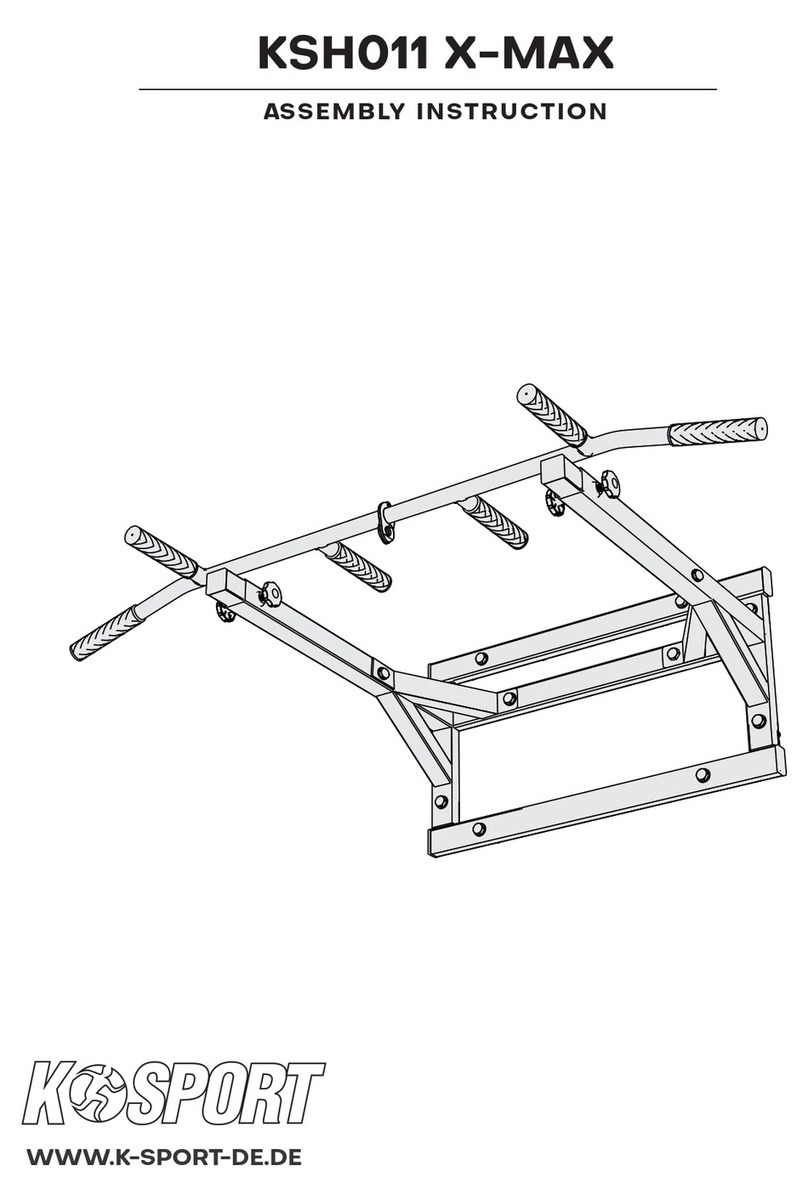 K-SPORT X-MAX KSH011 Assembly instruction