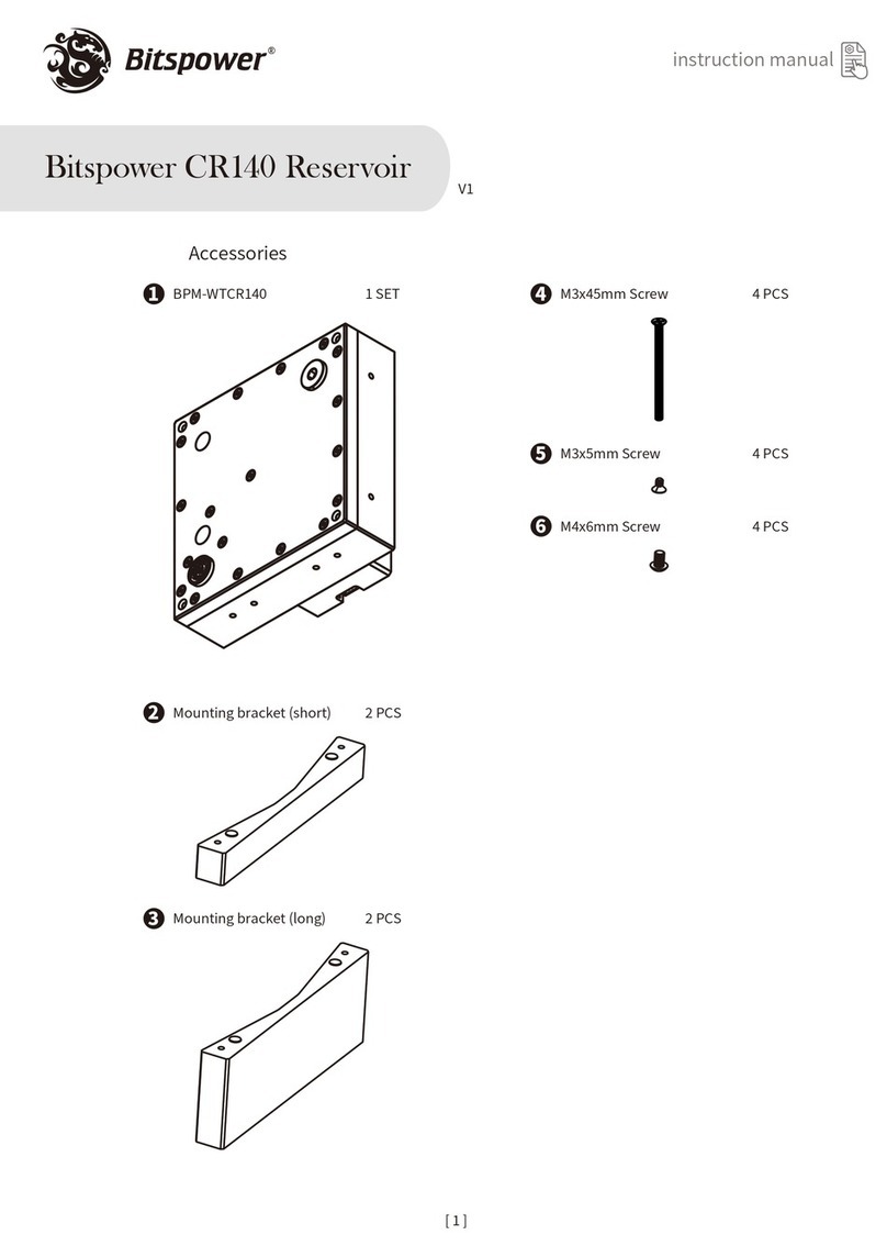 Bitspower CR140 instruction manual