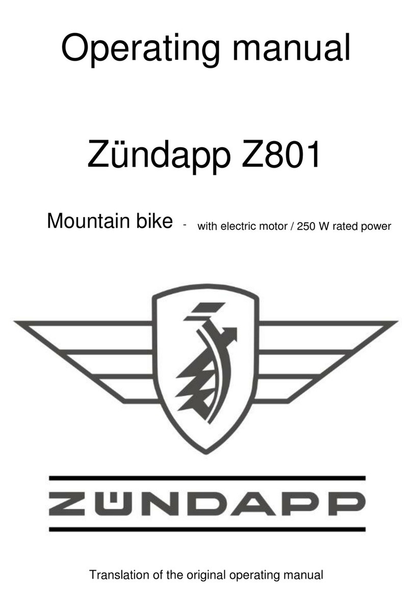 Zundapp Z801 operating manual