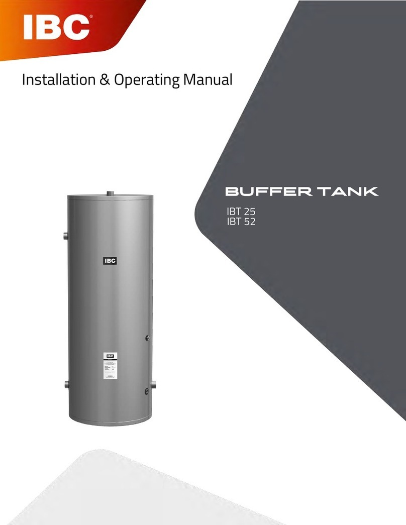 IBC IBT 52 Installation & operating manual