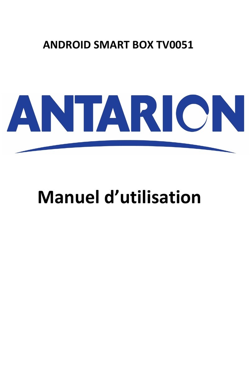 ANTARION TV0051 user manual