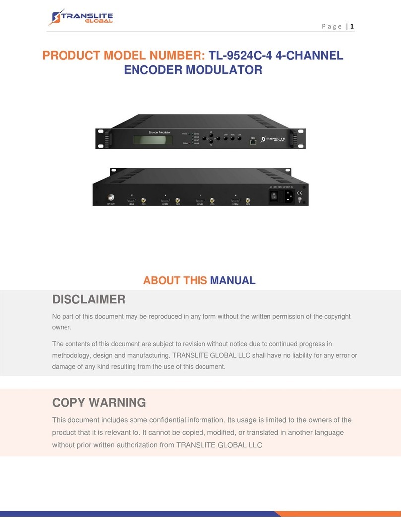 TransLite TL-9524C-4 manual