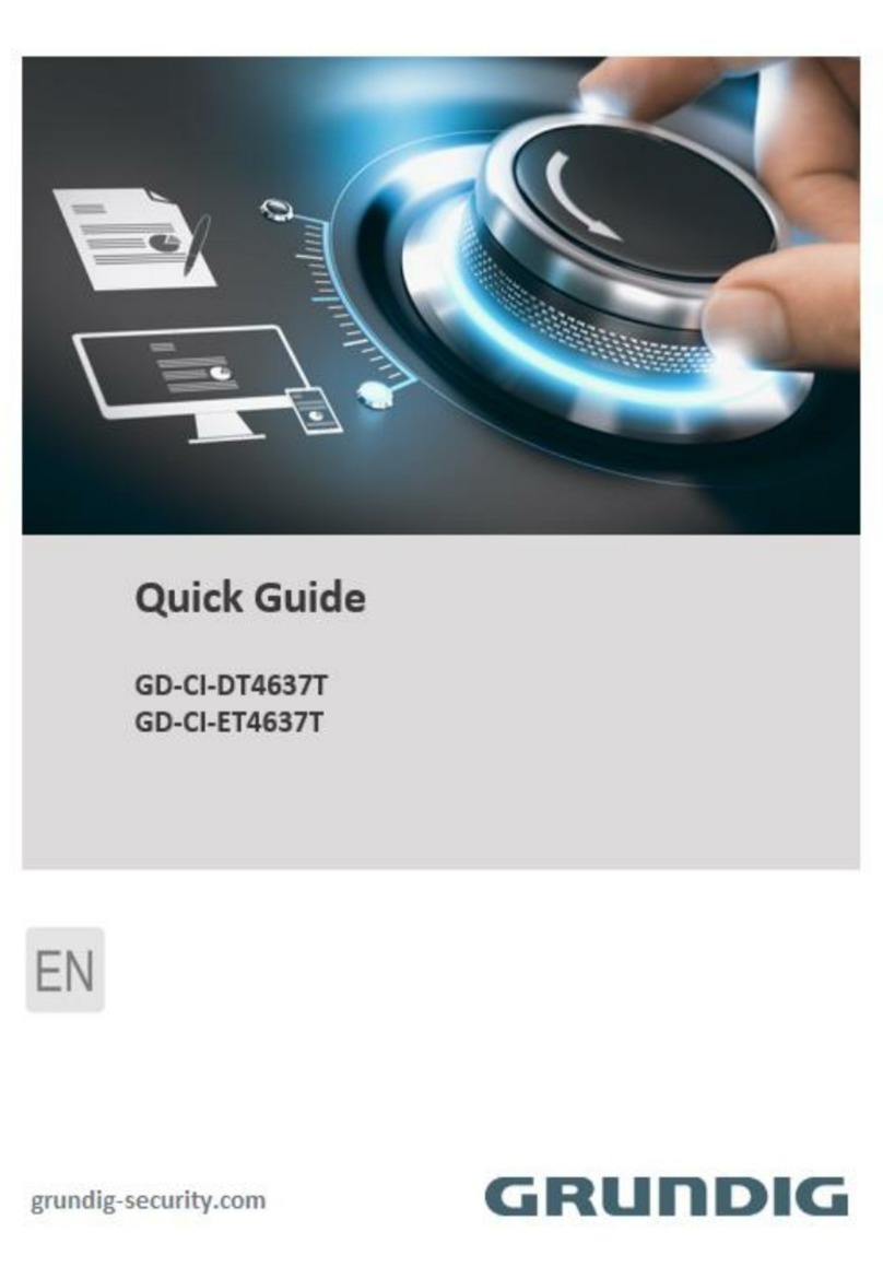 Grundig GD-CI-DT4637T User manual
