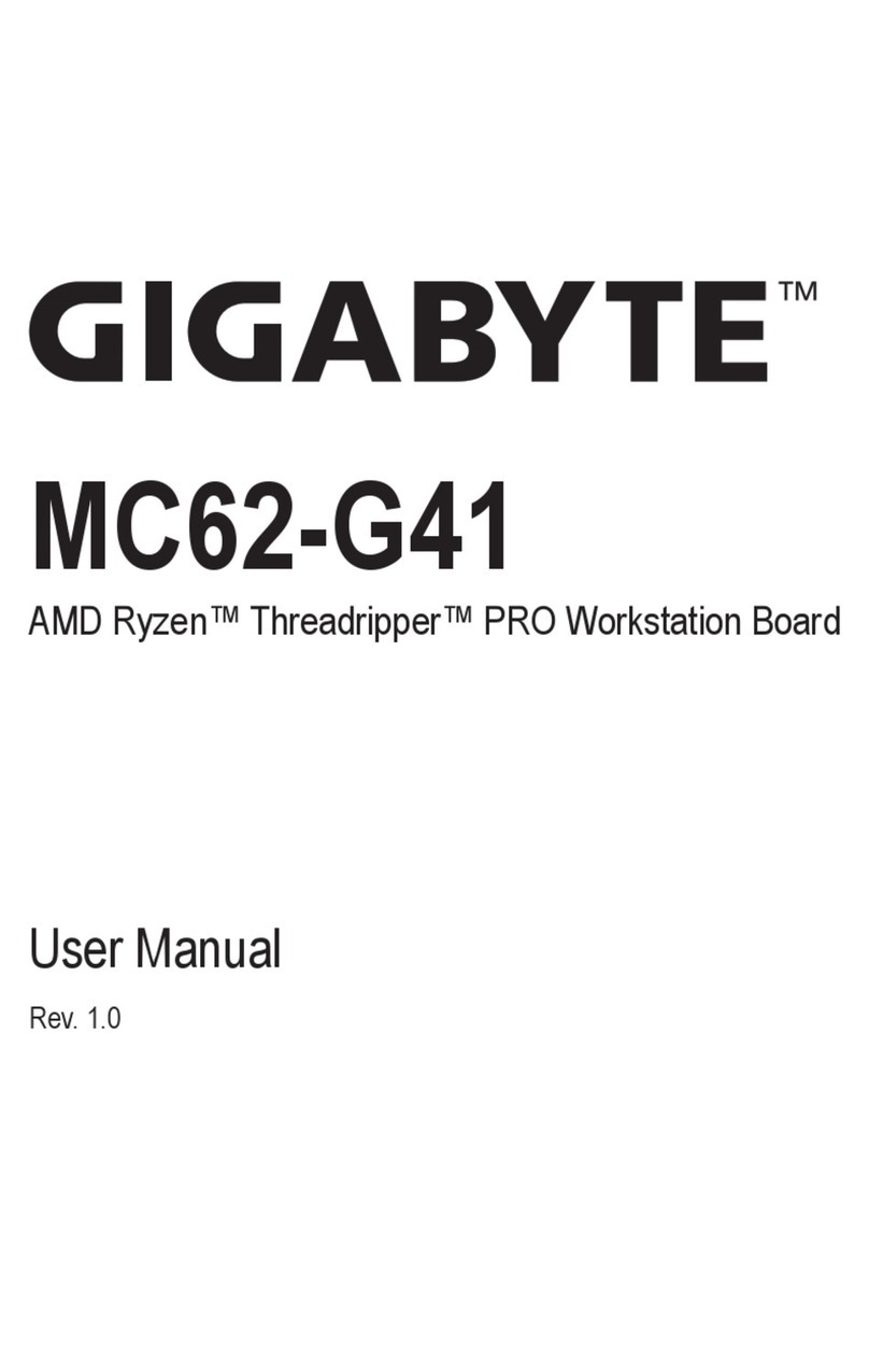 Gigabyte MC62-G41 user manual