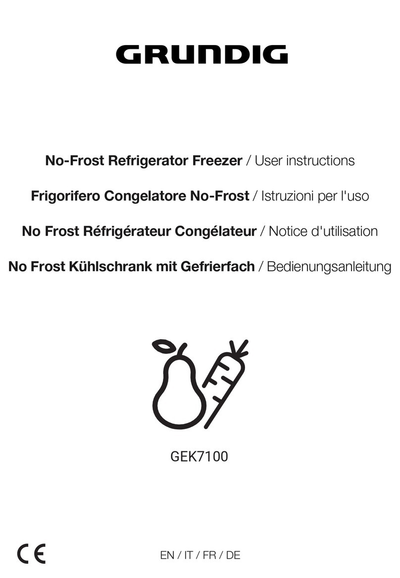 Grundig GEK7100 User manual