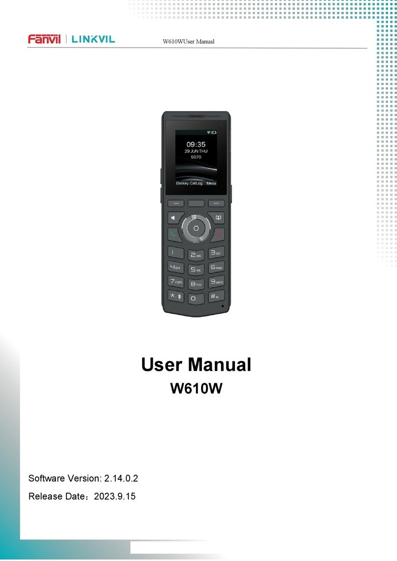 Fanvil LINKVIL W610W user manual