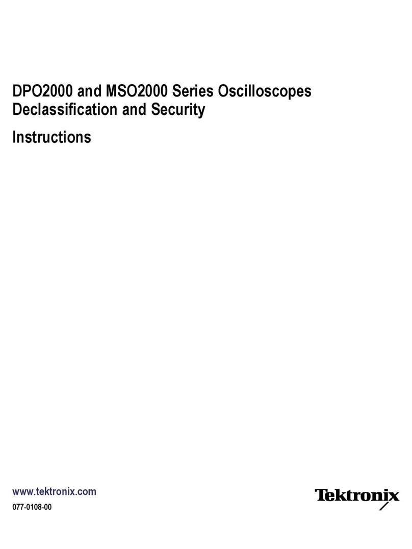 Tektronix DPO2014 User manual