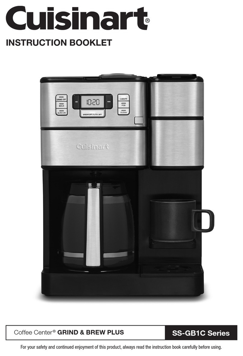 Cuisinart SS-GB1C User manual