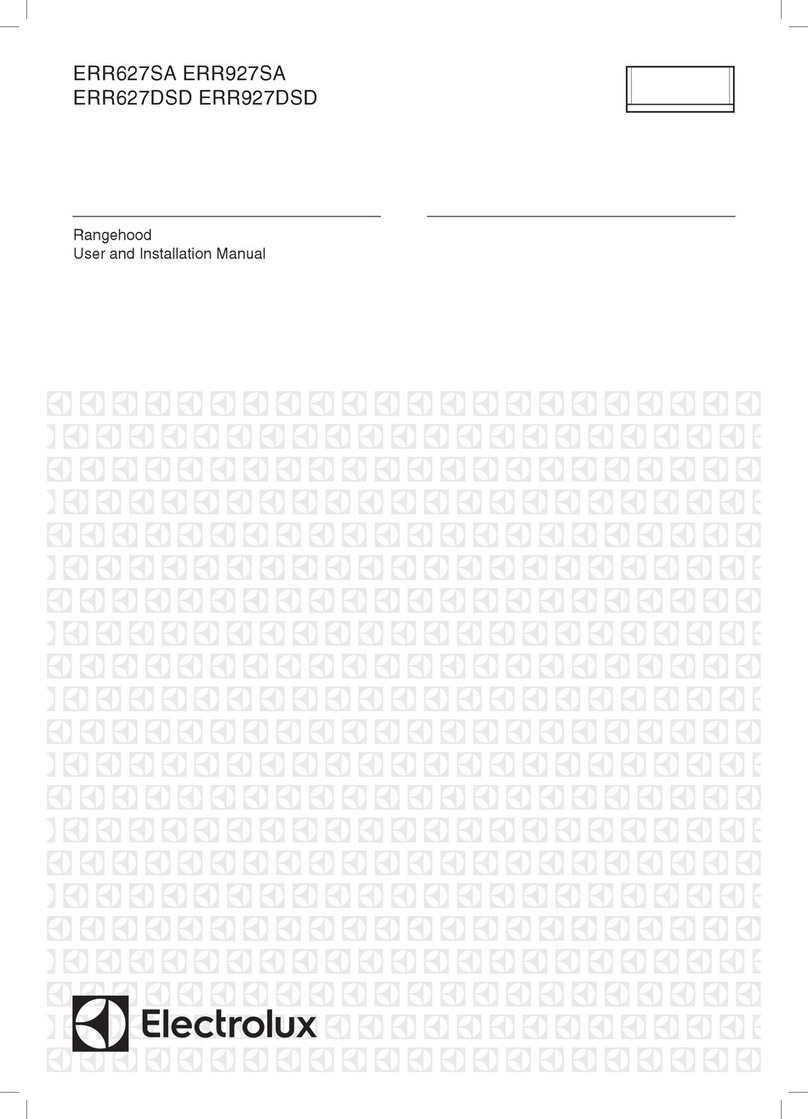 Electrolux ERR627DSD Operating manual