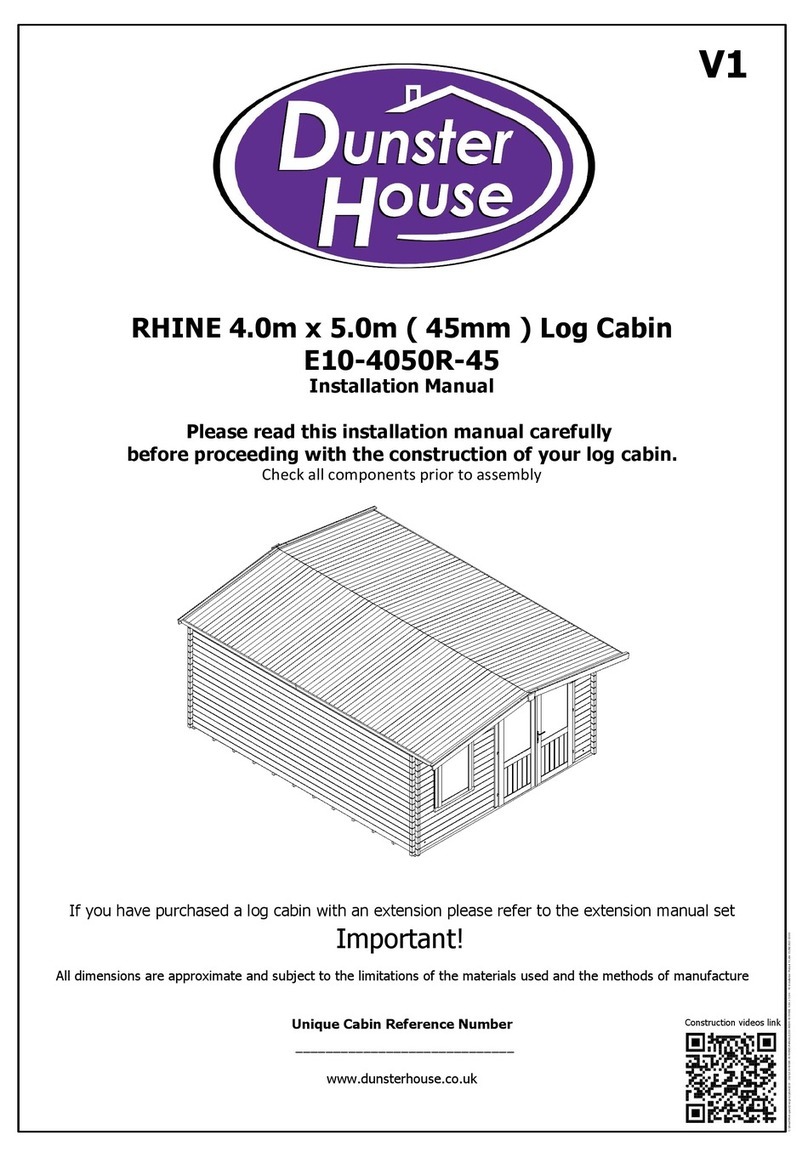 Dunster House RHINE User manual Dunster House RHINE User manual