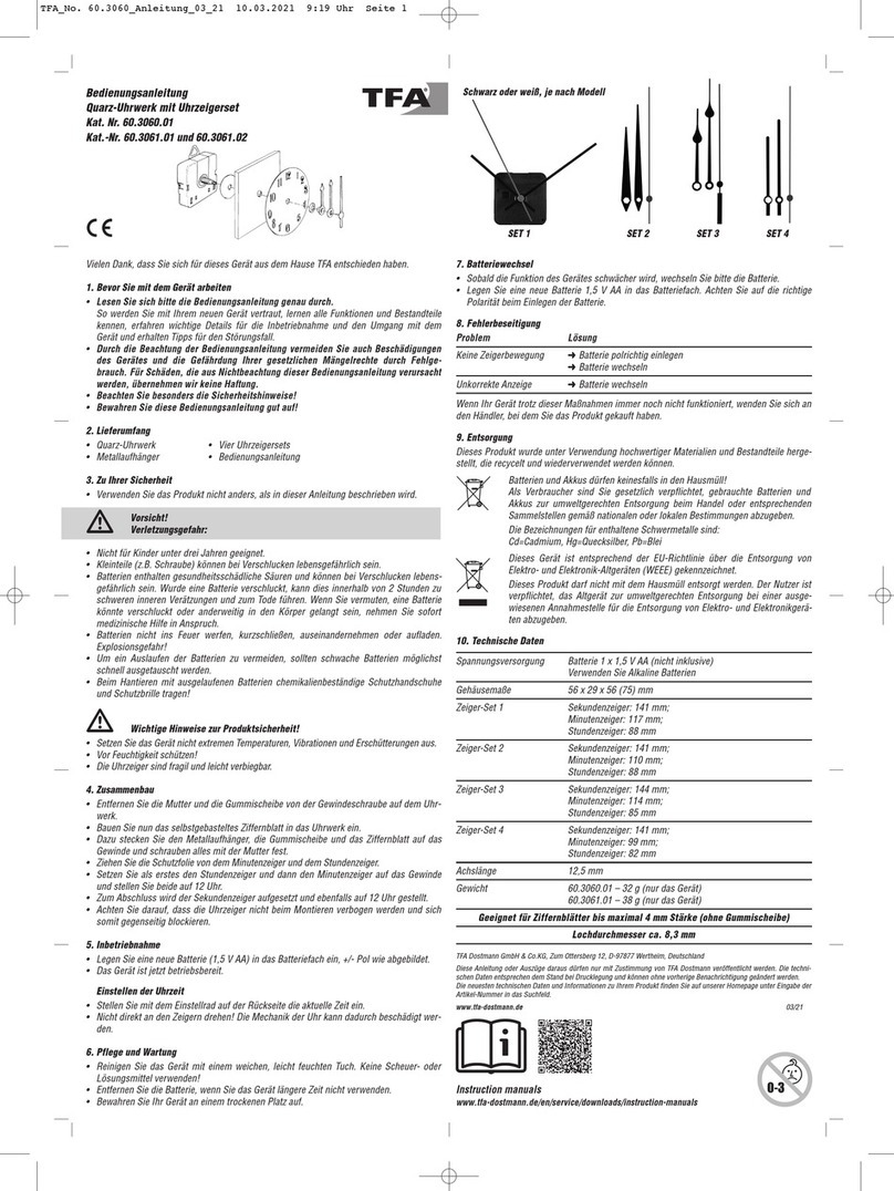 TFA 60.3061.01 instruction manual