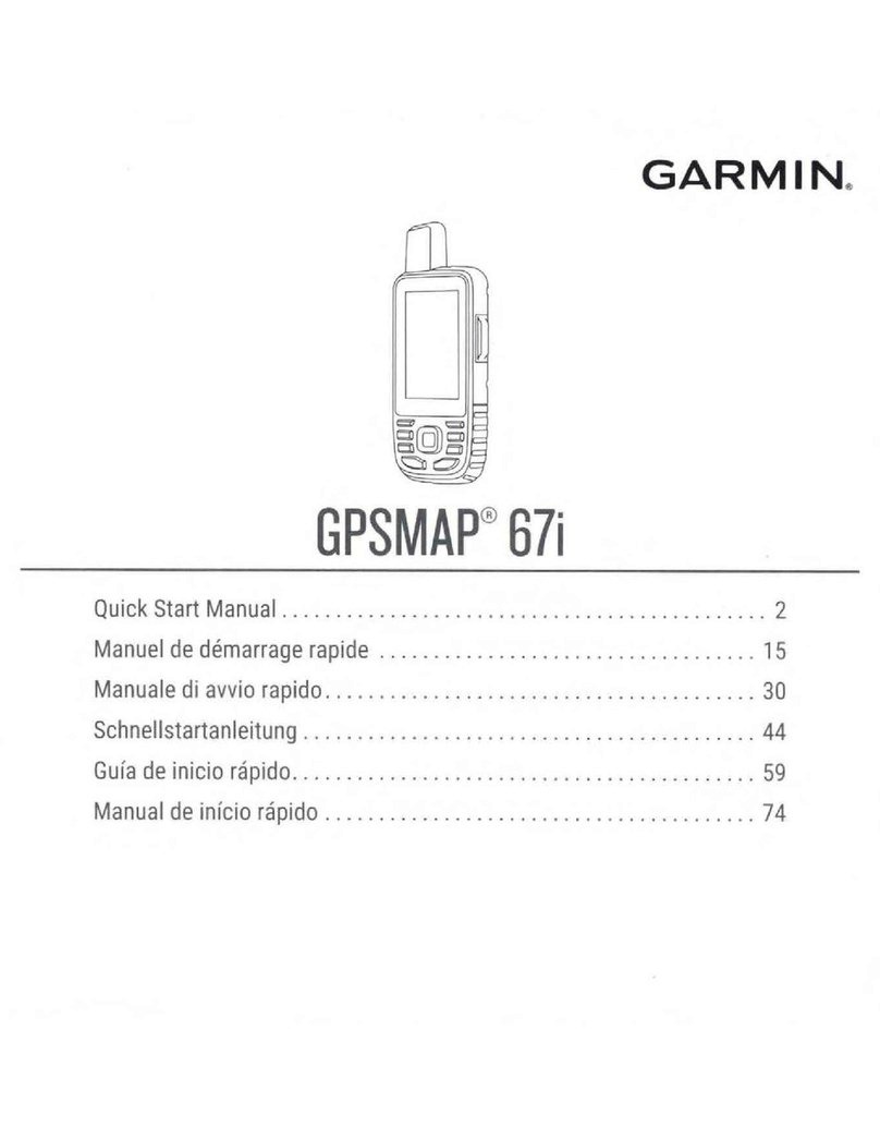 Garmin GPSMAP 67i Quick start manual