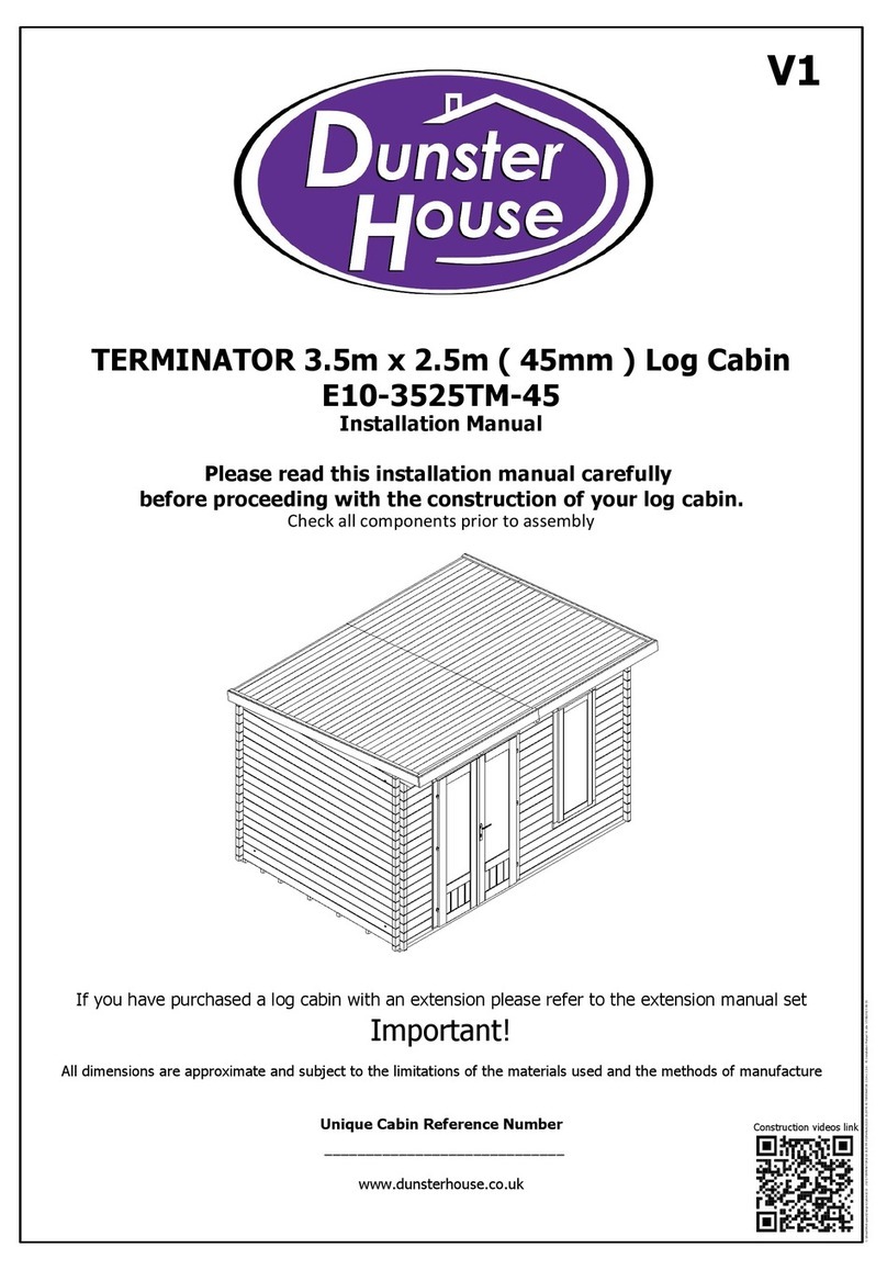 Dunster House E10-3525TM-45 User manual Dunster House E10-3525TM-45 User manual