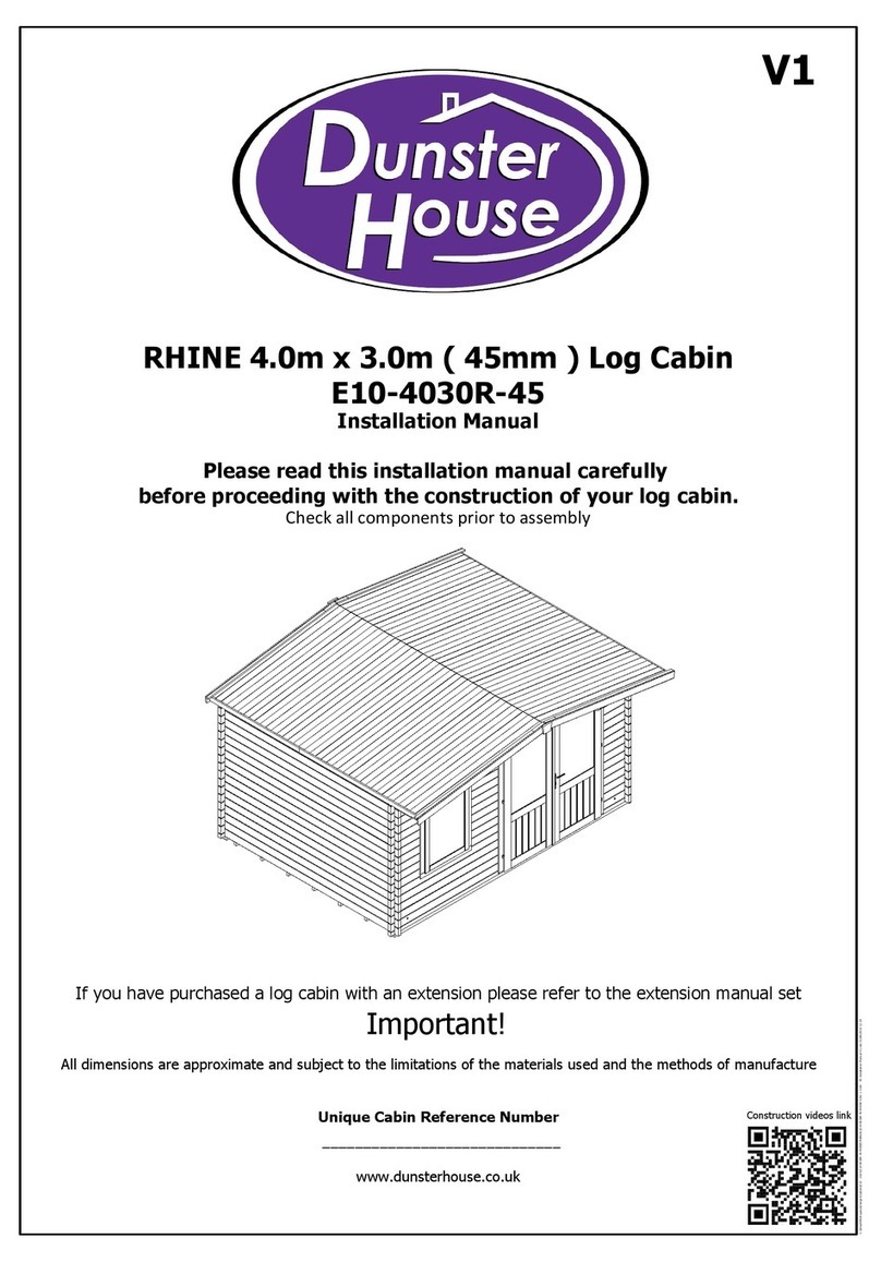 Dunster House E10-4030R-45 User manual Dunster House E10-4030R-45 User manual