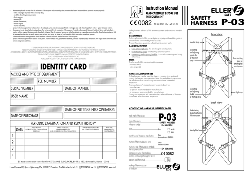 Eller P-03 instruction manual