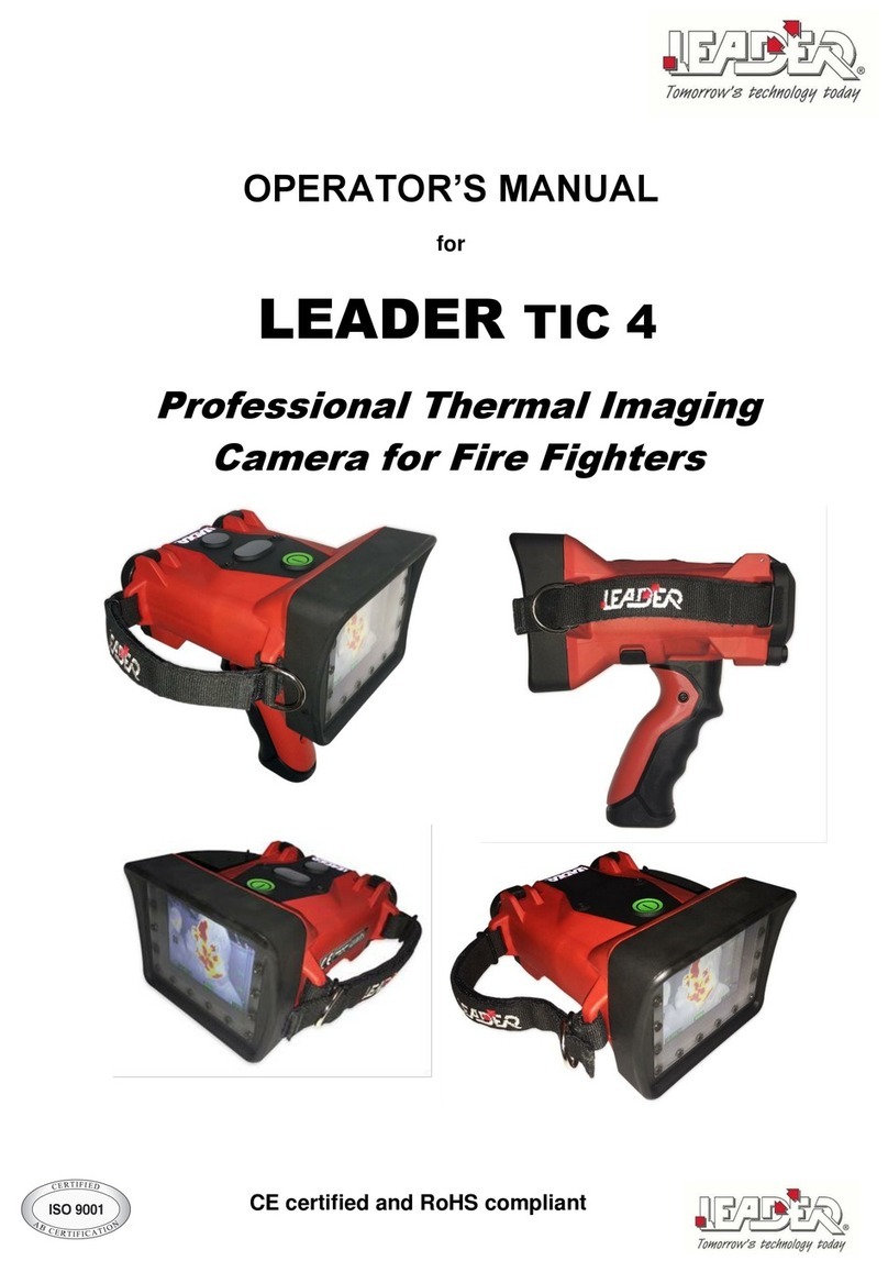 Leader TIC 4 Operator's manual