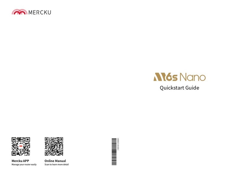 Mercu M6s Nano quick start guide