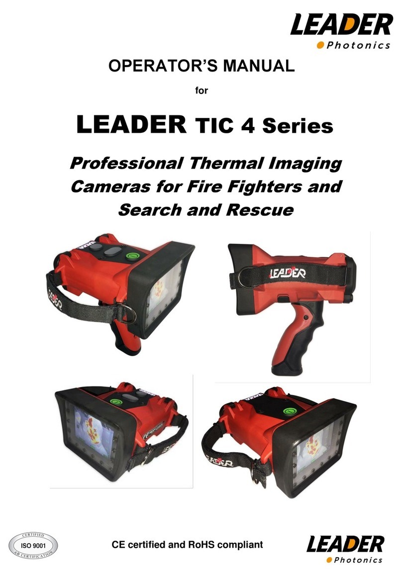 Leader TIC 4 Series Operator's manual