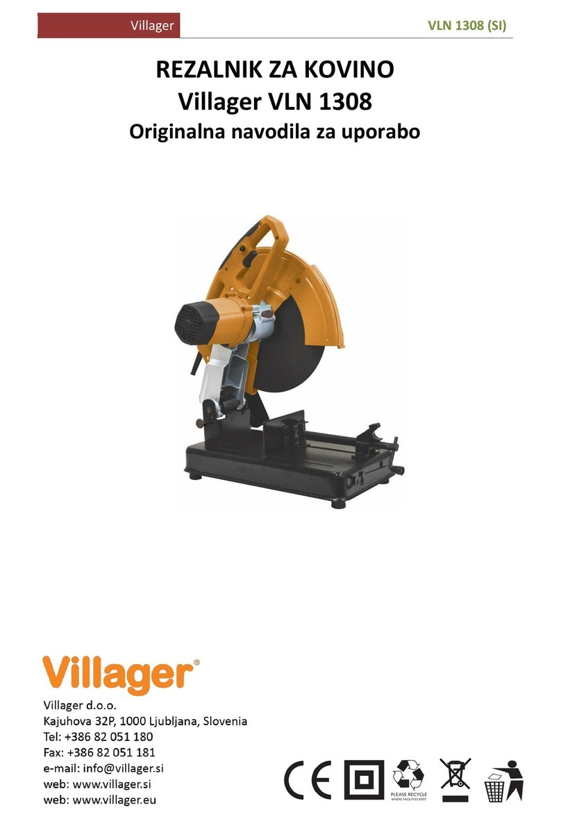 Villager VLN 1308 Original user manual