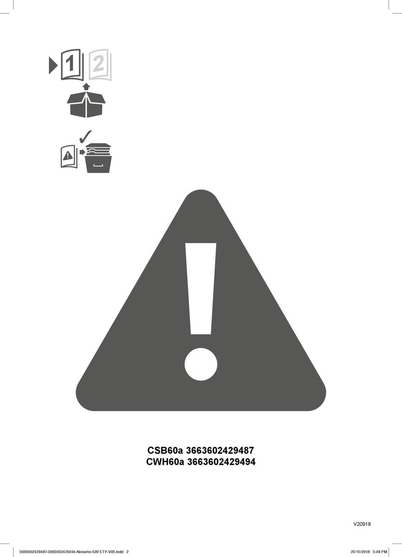 B&Q CSB60a manual