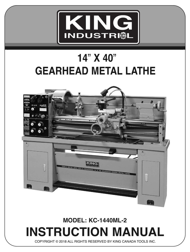 King Industrial KC-1440ML-2 instruction manual