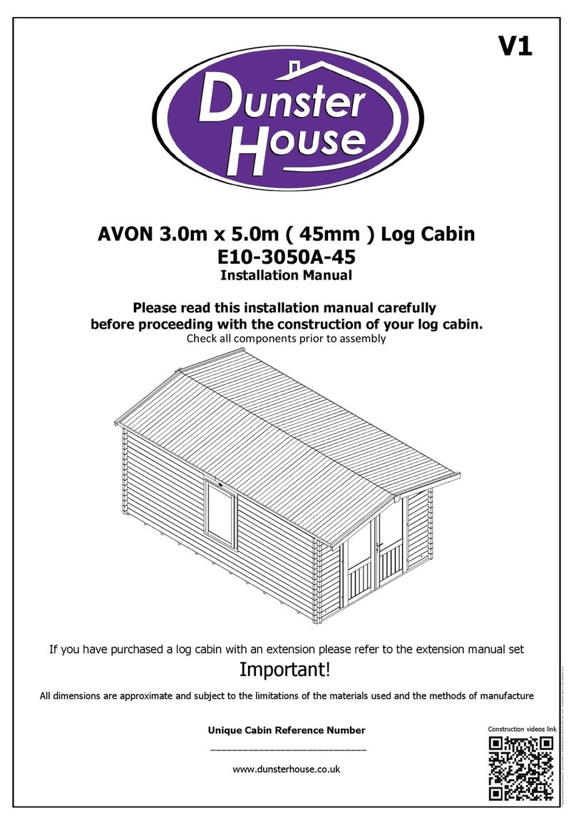 Dunster House AVON User manual Dunster House AVON User manual
