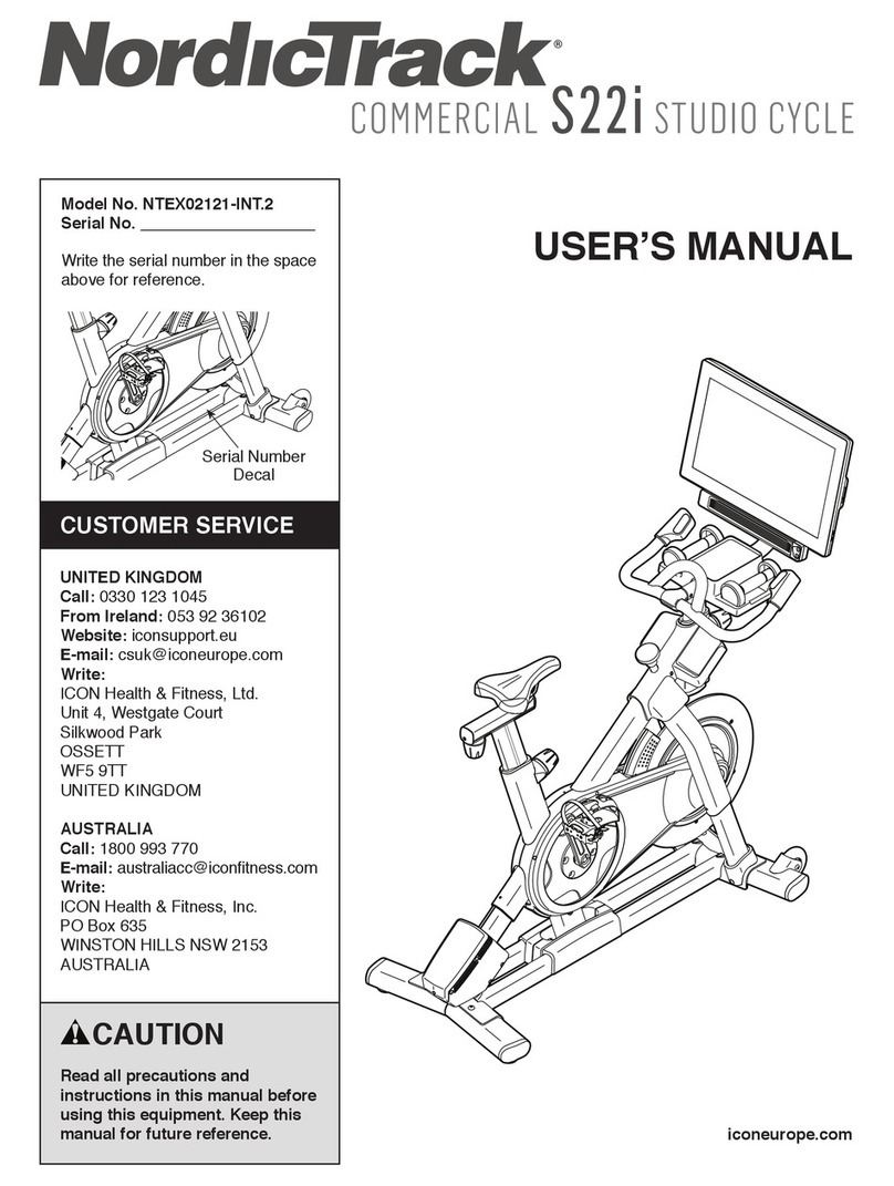 NordicTrack NTEX02121-INT.2 user manual