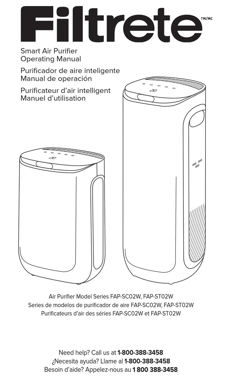Filtrete FAP-SC02W operating manual