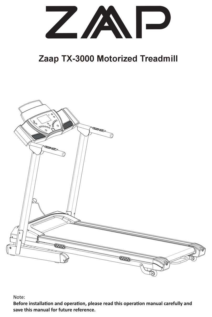 Zaap TX-3000 manual
