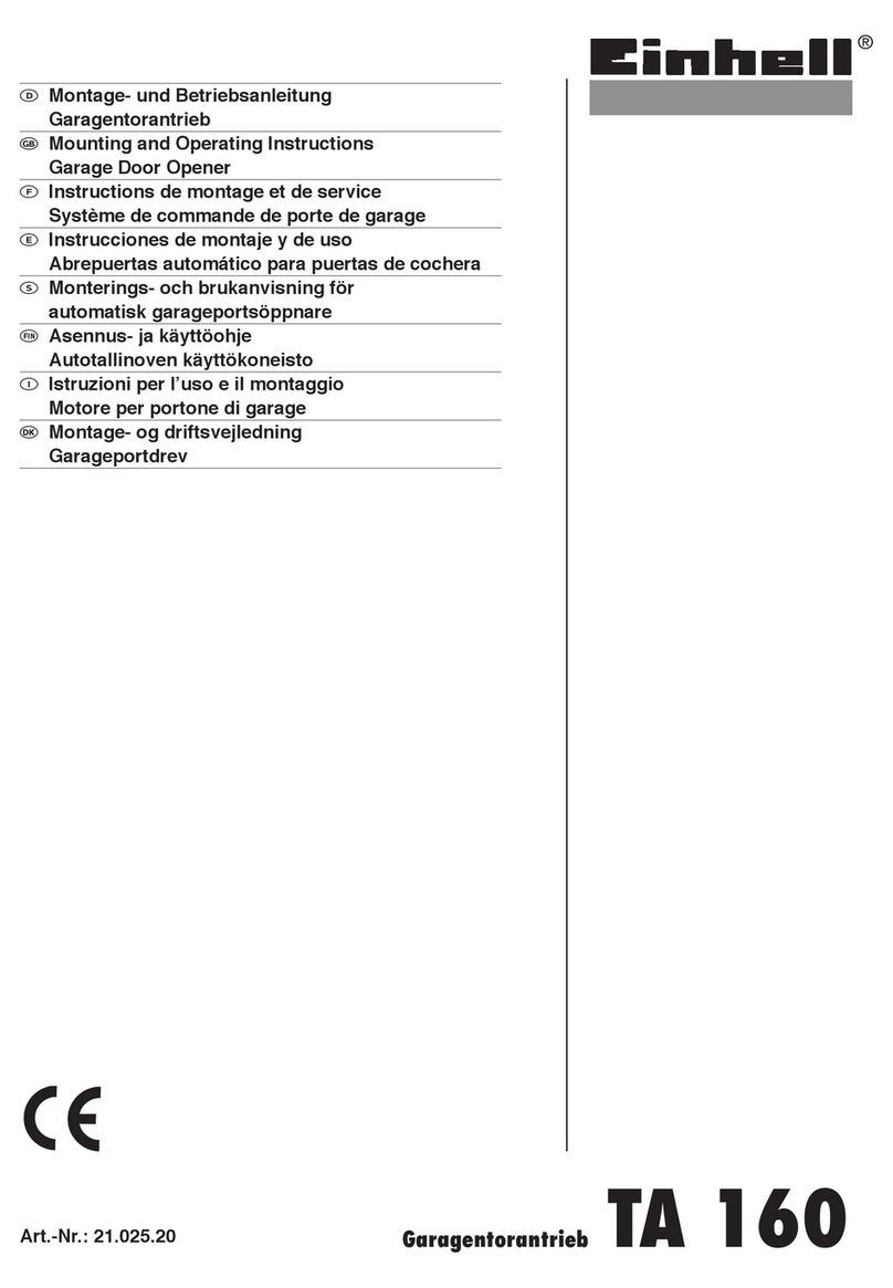 EINHELL TA 160 Mounting and operating instructions