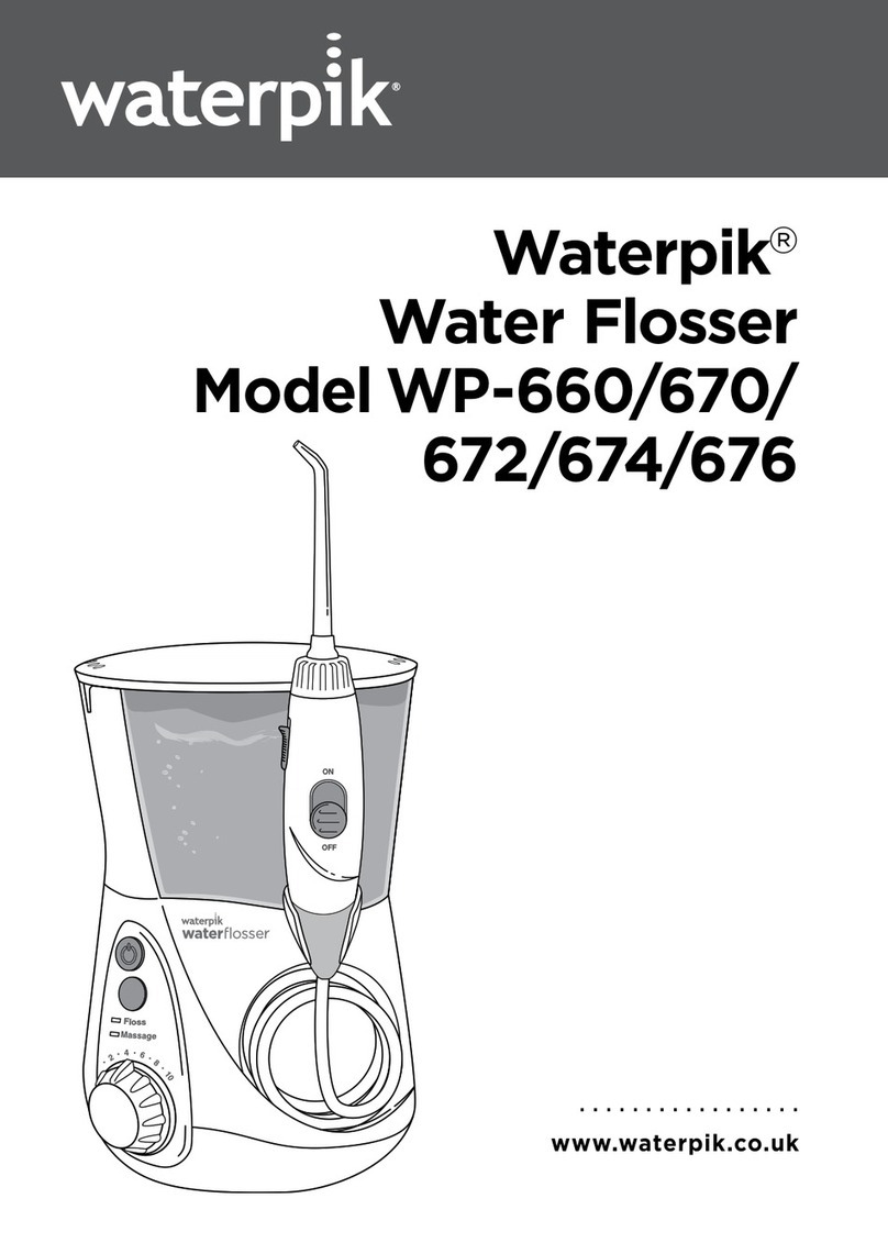 Waterpik WP-670 User manual Waterpik WP-670 User manual