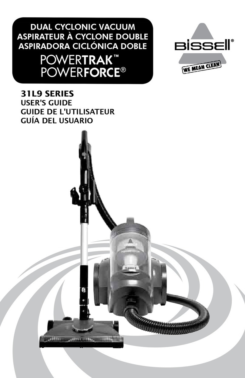 Bissell POWERFORCE POWERTRAK 31L9 Series user guide