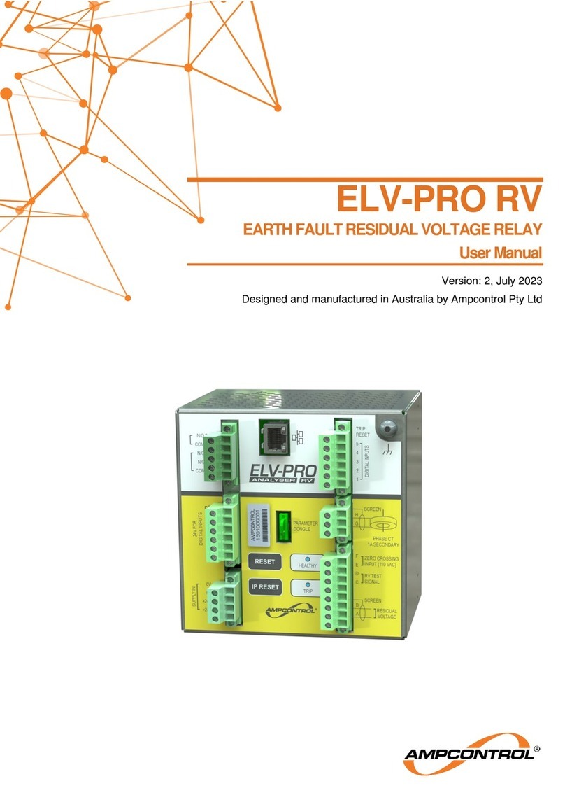 Ampcontrol ELV-PRO RV User manual