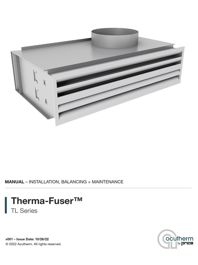 Price acutherm Therma-Fuser TL Series manual Price acutherm Therma-Fuser TL Series manual