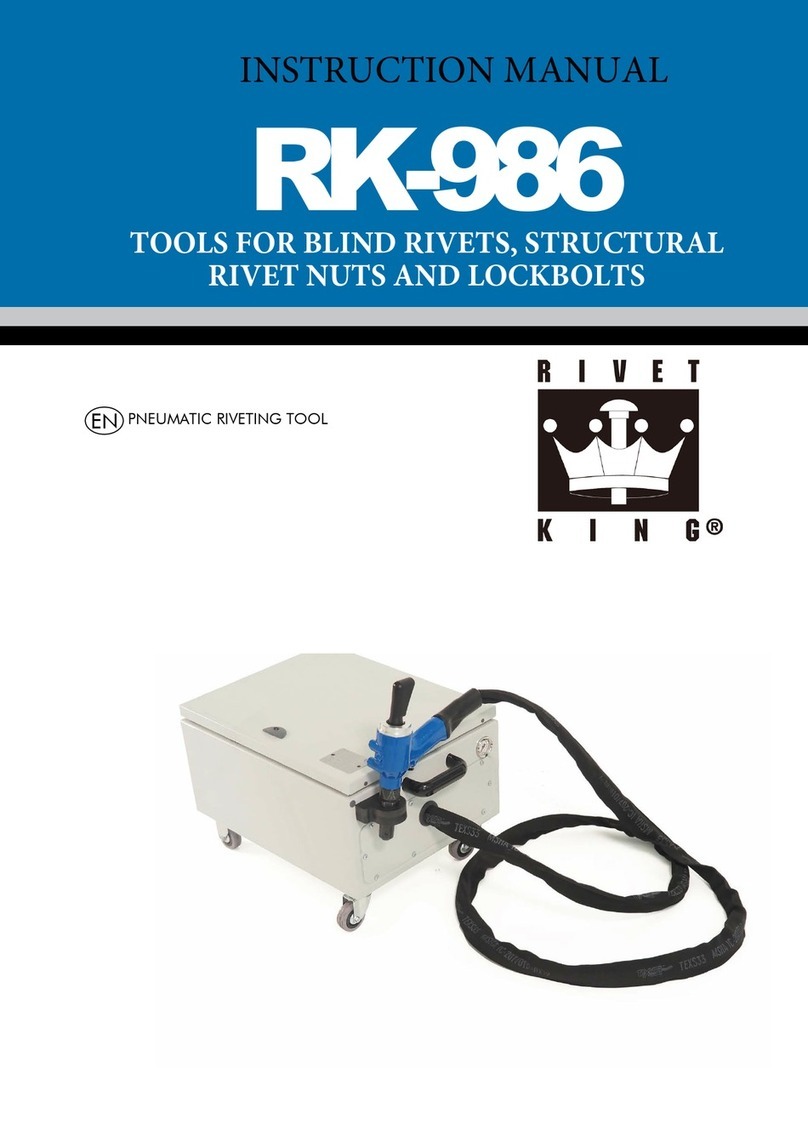 Rivet King RK-986 instruction manual