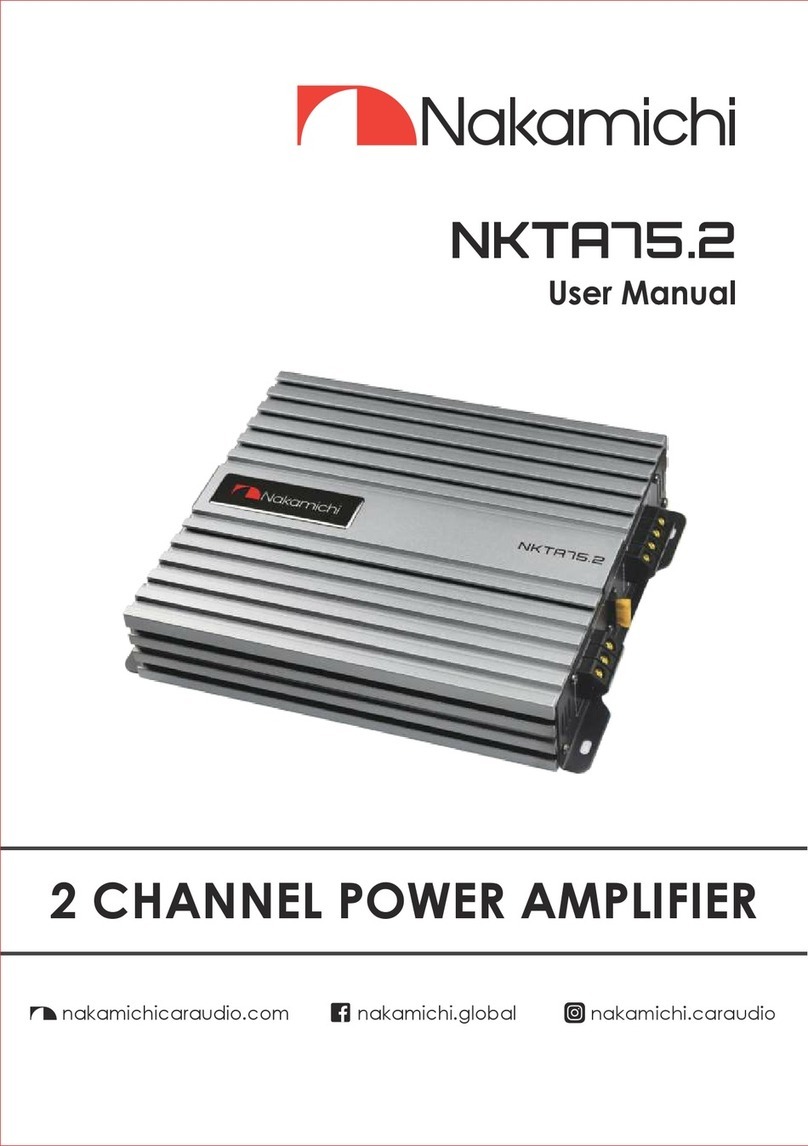 Nakamichi NKTA75.2 User manual