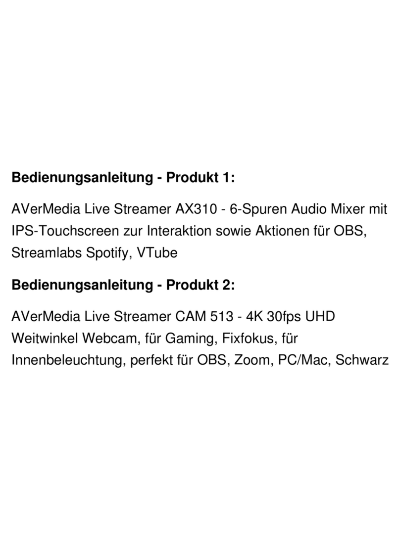 Avermedia AX310 quick guide