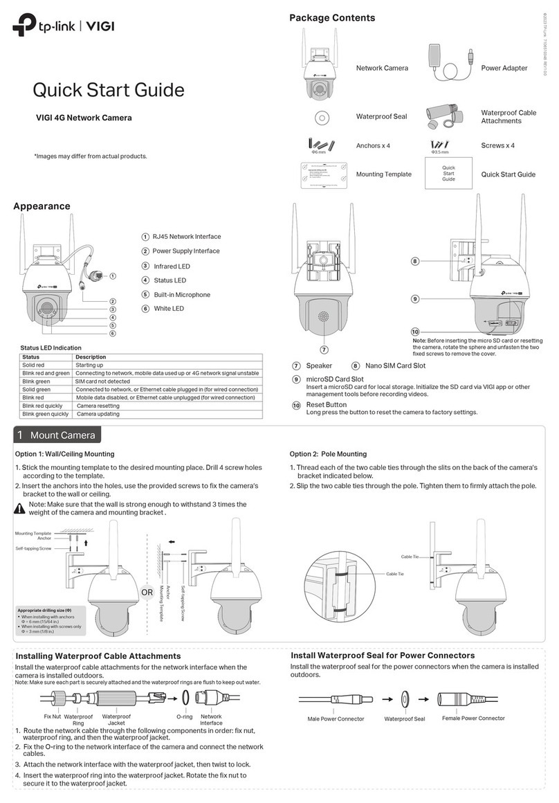 TP-Link VIGI C540-4G V1 User manual
