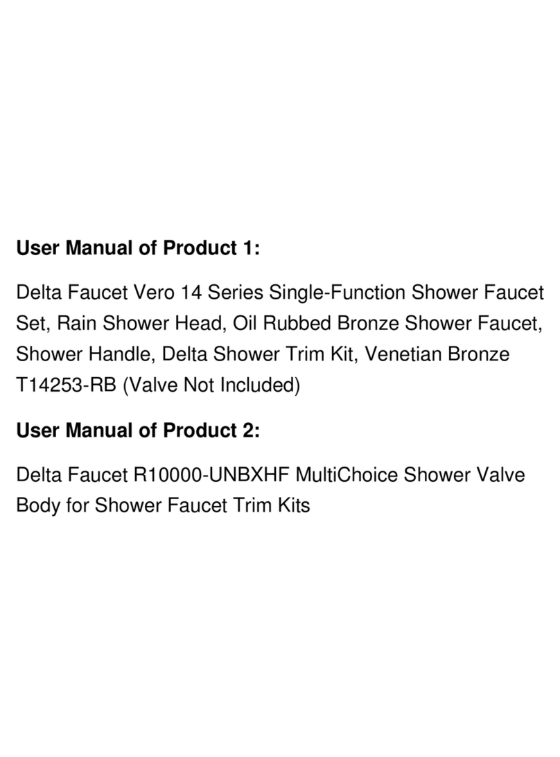 Delta MultiChoice Vero 13 Series User manual