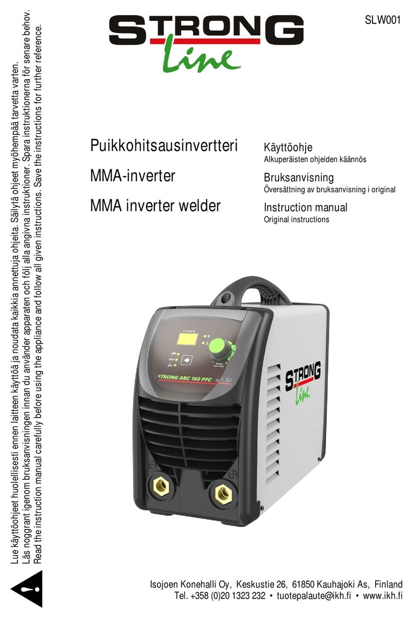 Strongline SLW001 instruction manual