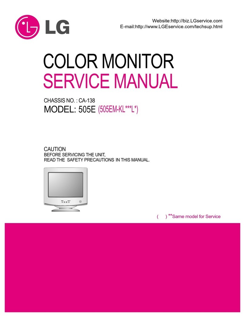 LG 505E Series User manual