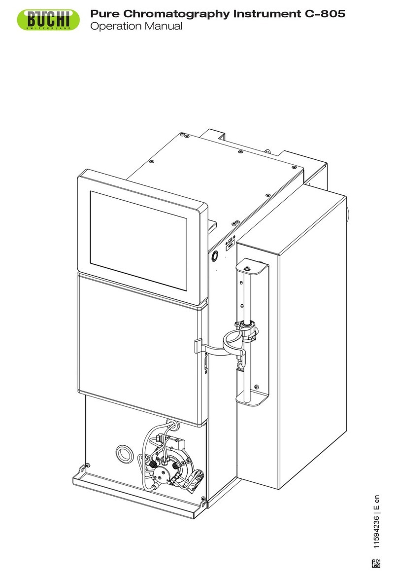Buchi Pure C-805 Operation manual