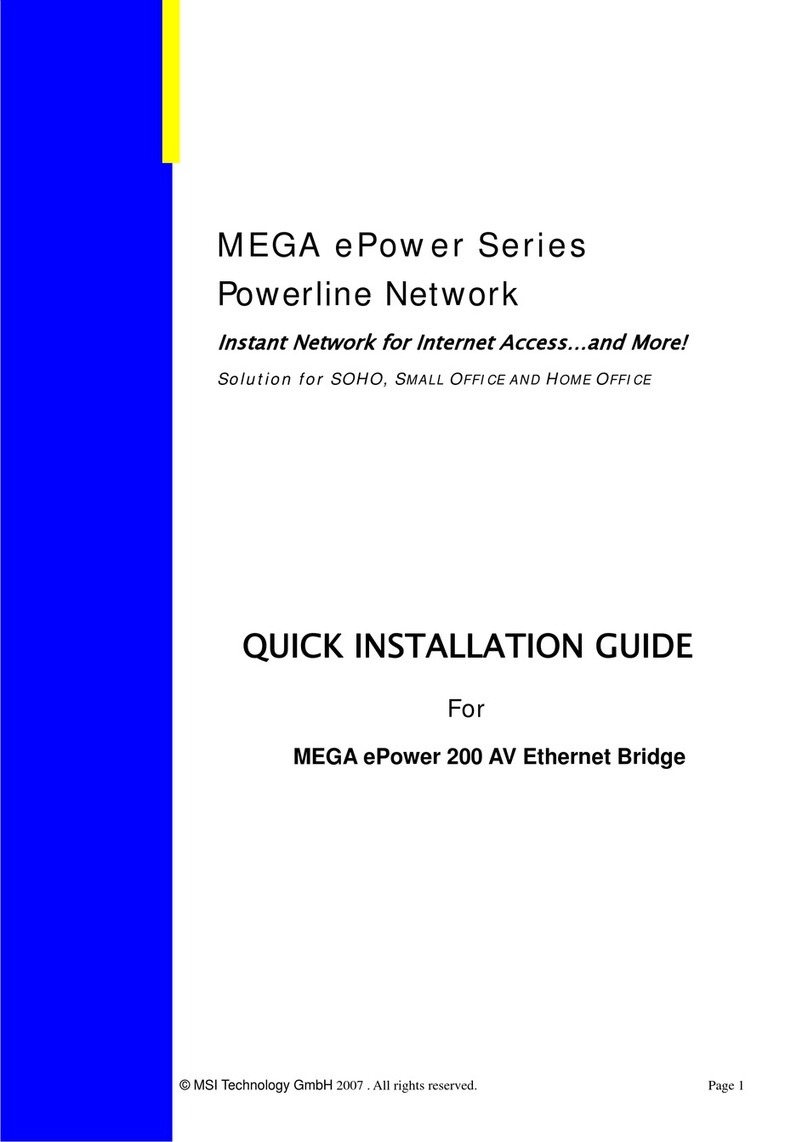 MSI MEGA ePower Series Quick installation guide